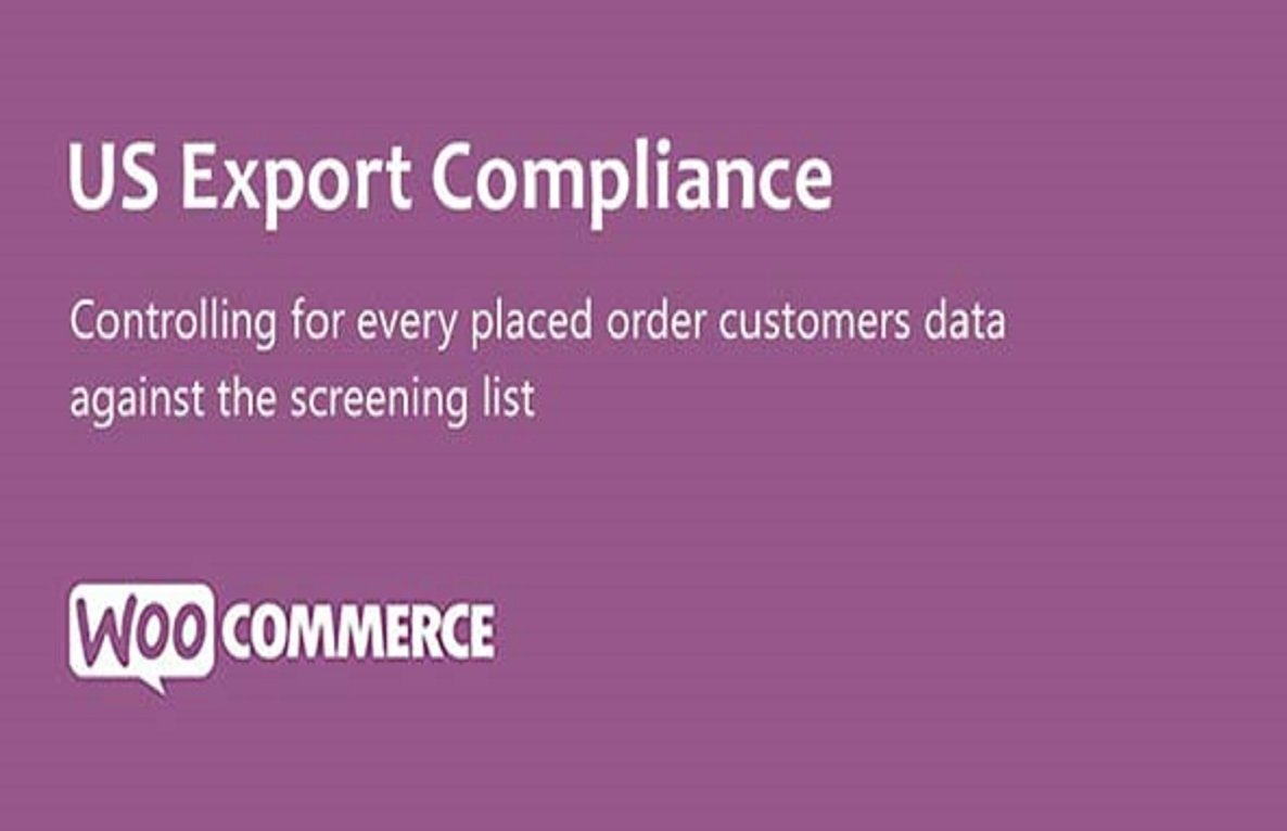 WooCommerce US Export Compliance