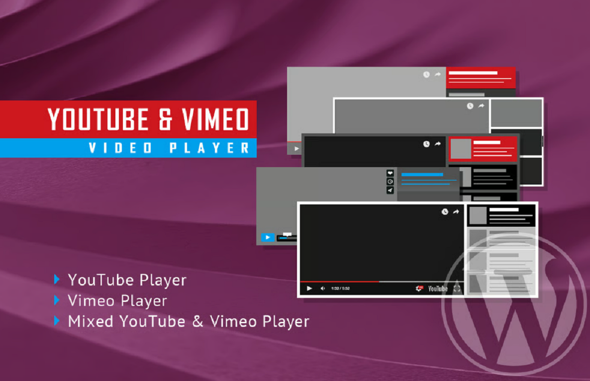 Youtube Vimeo Video Player and Slider WP Plugin