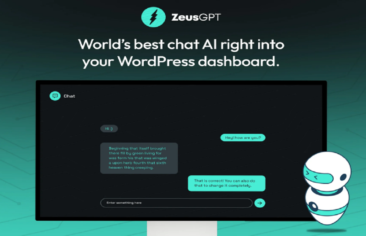 ZeusGPT – WordPress Plugin powered by ChatGPT
