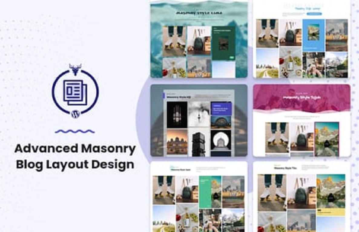 Advanced Masonry Blog Layout Design