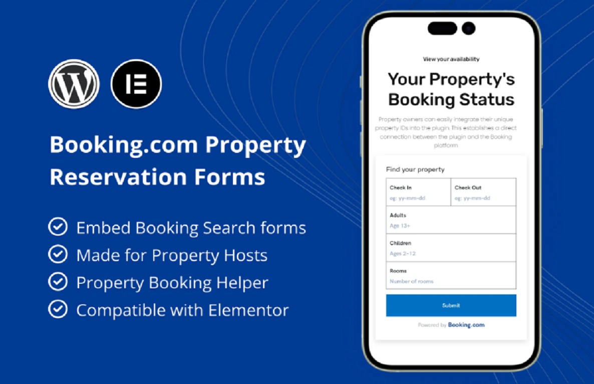 Booking.com Property Reservation Forms