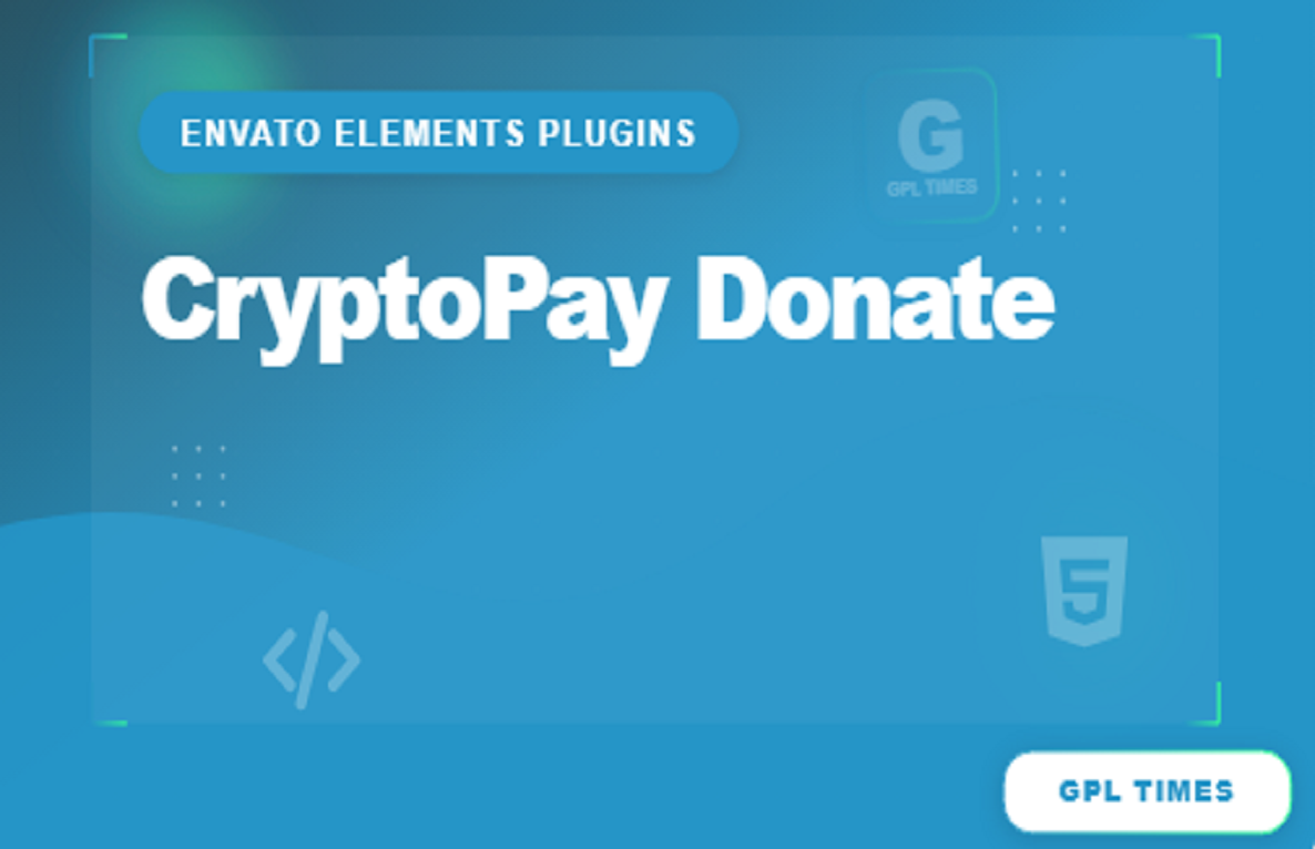 CryptoPay Donate – Cryptocurrency Donate Plugin