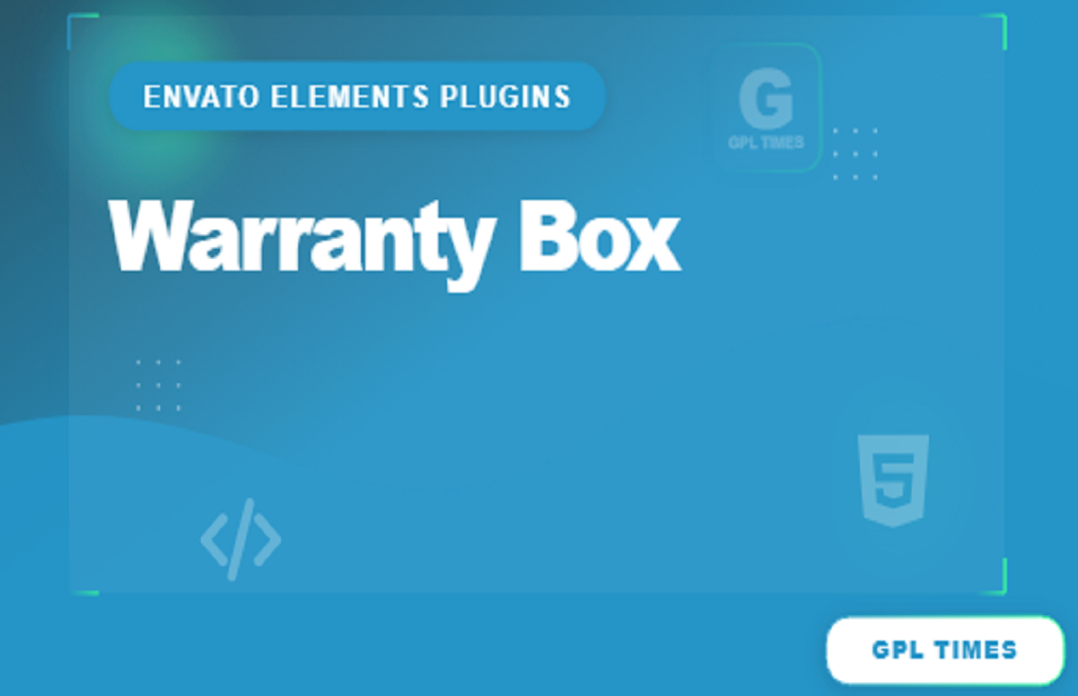 PPX Product Page Warranty Box