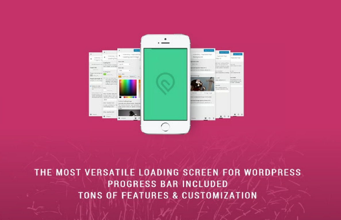 PageLoader Loading Screen and Progress Bar