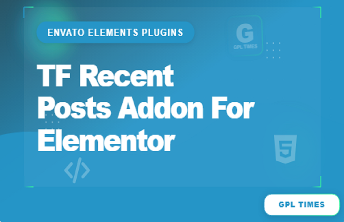 Recent Posts Widget for Elementor