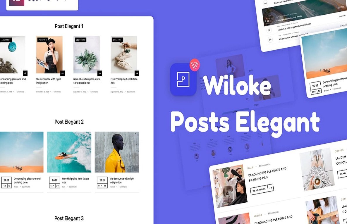 Wiloke Blog Layouts For Elementor