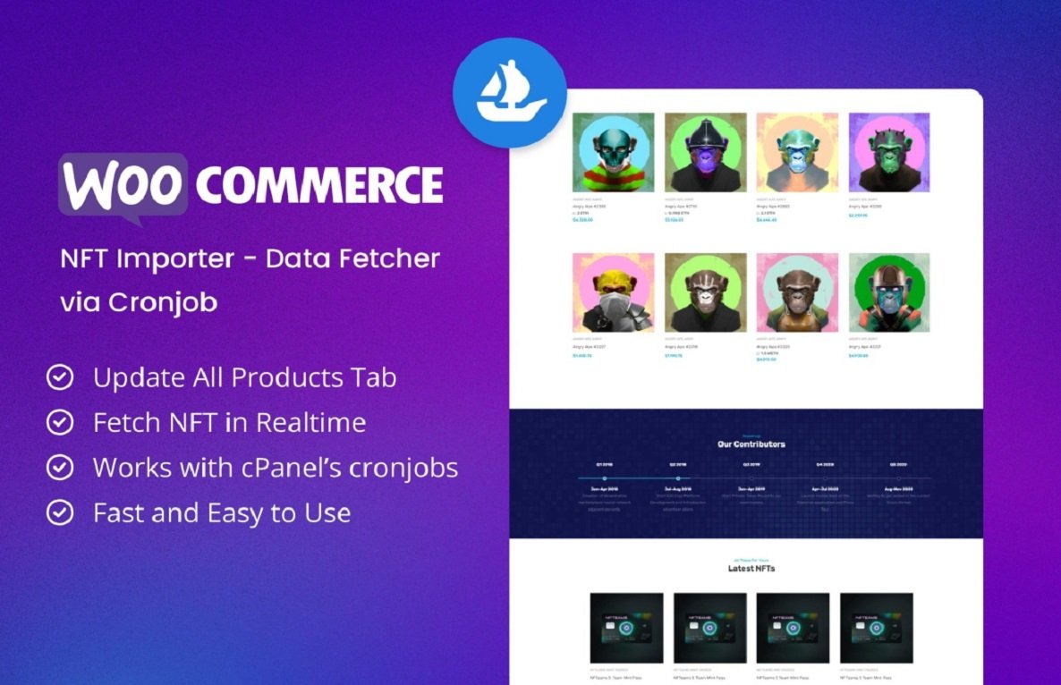 WooCommerce NFT Importer – Data Fetcher